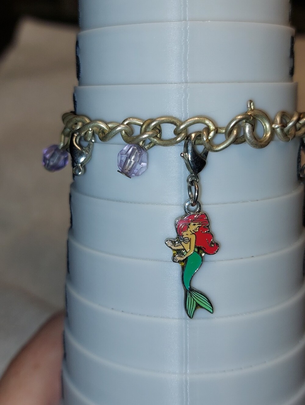 Vintage Little Mermaid Charm Bracelet